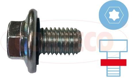 CORTECO Afsluitschroef, oliepan 49471176 Chevrolet SILVERADO Olie aftapplug CORTECO 49471176