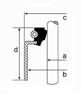 CORTECO Klepseals 49472844 CORTECO 49472844 Afdichting Porsche 356 Coupe 1954