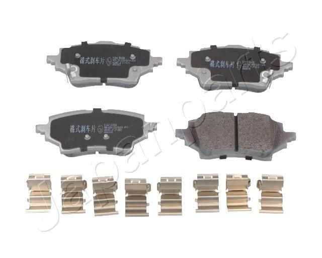 JAPANPARTS Bremžu kluči PP-263AF Sporta bremžu kluči JAPANPARTS Suzuki JIMNY PP-263AF