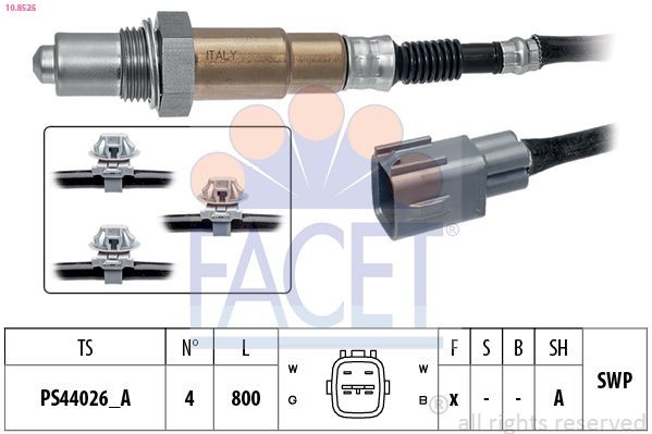 FACET Lambdasonde 10.8525 10.8525 NOx-sensor TOYOTA 4 RUNNER FACET
