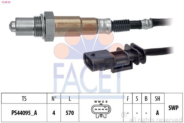 FACET Lambdasonde 10.8528 Regelsonde FACET Subaru BRZ 10.8528