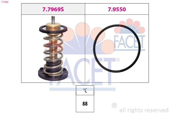 Thermostat d'eau FACET 7.7969 FACET 7.7969: Calorstat BMW Série 6 2023