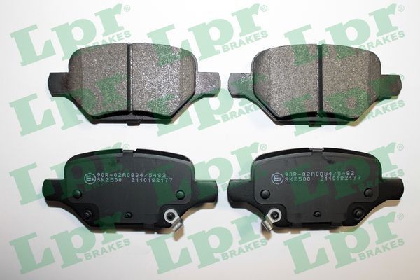 LPR Bremseklosser 05P2177 Bremsekloss-sett LPR VIVARO 05P2177 billige