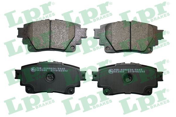 LPR Bremseklodser 05P2202 Sports bremseklodser LPR PRIUS 05P2202 billig