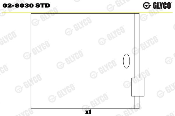 GLYCO Boccola, Bilanciere 02-8030 STD 02-8030 STD costo Bilanciere MAZDA MPV GLYCO