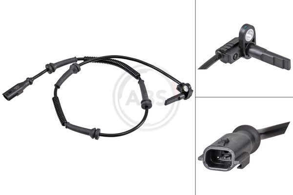A.B.S. Wielsnelheidssensor (ABS) 32055 32055 Abs sensor OPEL ASTRA A.B.S.