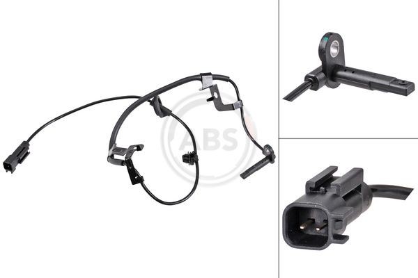 Sensor, rotações da roda A.B.S. 32064 A.B.S. 32064 Sensor rotações da roda PEUGEOT 4007 2009