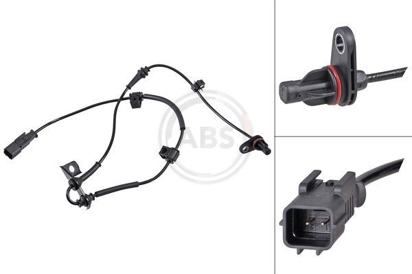 A.B.S. Sensor, rotações da roda 32080 A.B.S. 32080 Sensor, rotações da roda