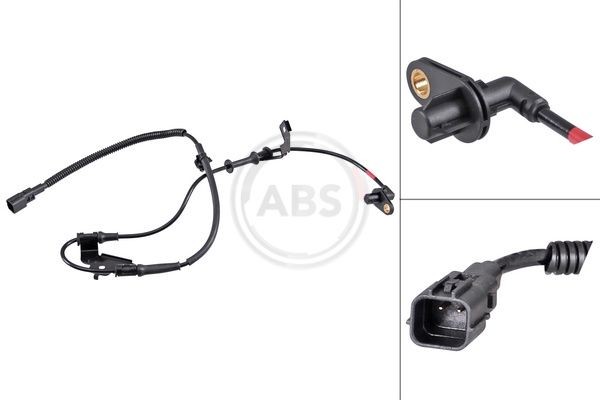 Αισθητήρας, στροφές τροχού A.B.S. 32090 A.B.S. 32090 Αισθητήρας ABS HYUNDAI i20 2015
