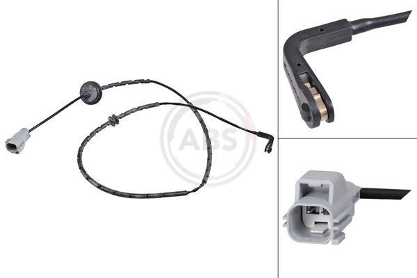 A.B.S. Contacto avisador, desgaste da pastilha de travão 39421 39421 Sensor pastilha de freio MG MIDGET A.B.S.