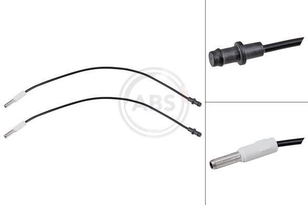 Waarschuwingscontact, remvoering- / blokslijtage A.B.S. 39432 A.B.S. 39432 Remslijtage indicator Citroën XSARA 2005