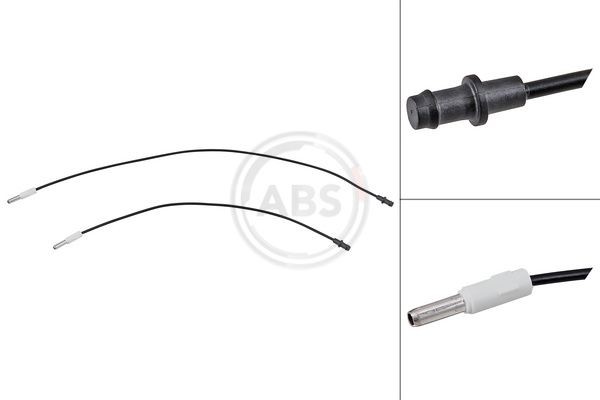 A.B.S. Waarschuwingscontact, remvoering- / blokslijtage 39437 A.B.S. 39437 originele Slijtage indicator remblokken Peugeot 306 Cabriolet kosten