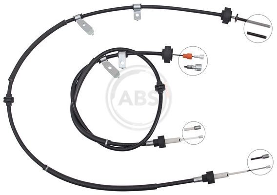 A.B.S. Ντίζα, φρένο ακινητοποίησης K10079 A.B.S. K10079 γνήσια Χειρόφρενο Land Rover L405 κόστος