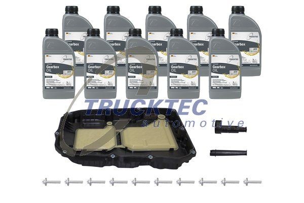TRUCKTEC AUTOMOTIVE Sæt til olieskift automatgearkasse 02.25.110 02.25.110 Automatgear filter MERCEDES-BENZ M-klasse TRUCKTEC AUTOMOTIVE