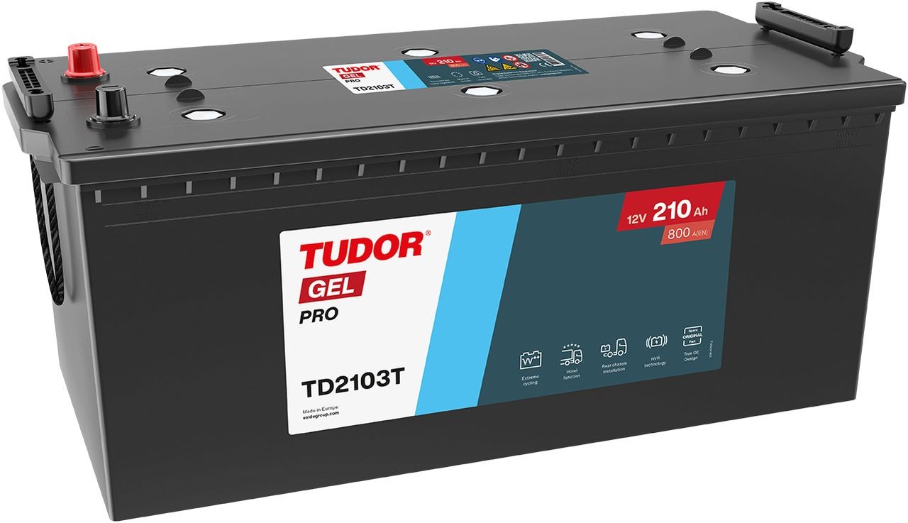 TUDOR Autobatéria TD2103T TD2103T Żtartovacia batéria VOLVO C30 TUDOR