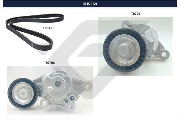 HUTCHINSON Soonrihmakomplekt KHV 269 Soonrihmakomplekt HUTCHINSON C5 KHV 269 odav