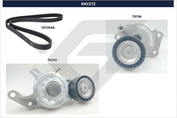 HUTCHINSON Soonrihmakomplekt KHV 272 KHV 272 Soonrihmakomplekt HUTCHINSON NISSAN 370 Z