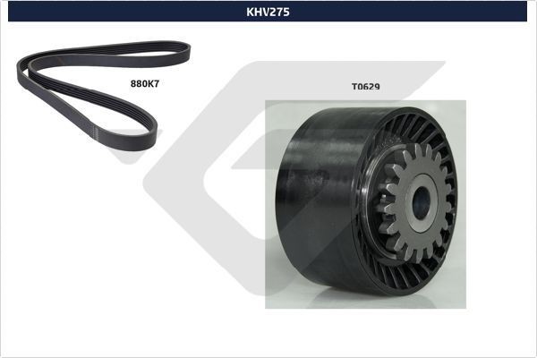 HUTCHINSON Keilrippenriemensatz KHV 275 KHV 275 Keilrippenriemensatz HUTCHINSON OPEL TIGRA