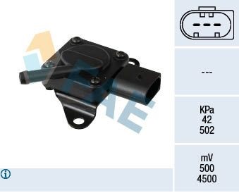 FAE Uitlaatgasdruk sensor 16145 16145 Roetfiltersensor HONDA JAZZ FAE
