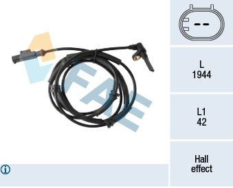 FAE Andur, rattapöörete arv 78432 ABS andur FAE JEEP 78432