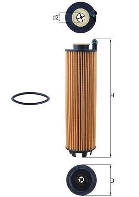 MAHLE Oil filter OX 1301D MAHLE OX 1301D genuine MERCEDES-BENZ S-Class Saloon (Z223) oil filter price