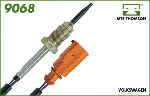 MTE-THOMSON Sensore, Temperatura gas scarico 9068 9068 Sensore temperatura gas di scarico MTE-THOMSON Volkswagen POLO costo