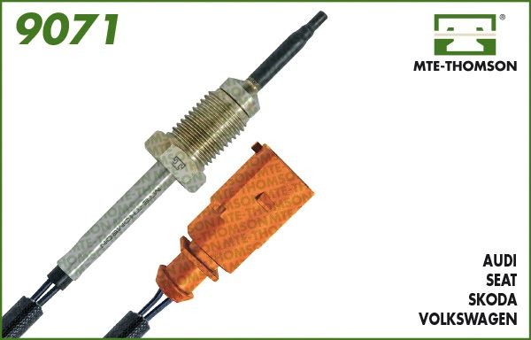 MTE-THOMSON Sensore, Temperatura gas scarico 9071 9071 costo Sensore temperatura gas di scarico MTE-THOMSON Volkswagen POLO