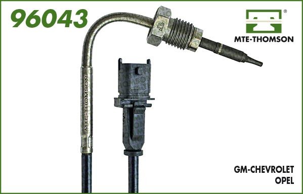 MTE-THOMSON Sensor, udstødningsgastemperatur 96043 96043 Temperaturføler OPEL ZAFIRA MTE-THOMSON