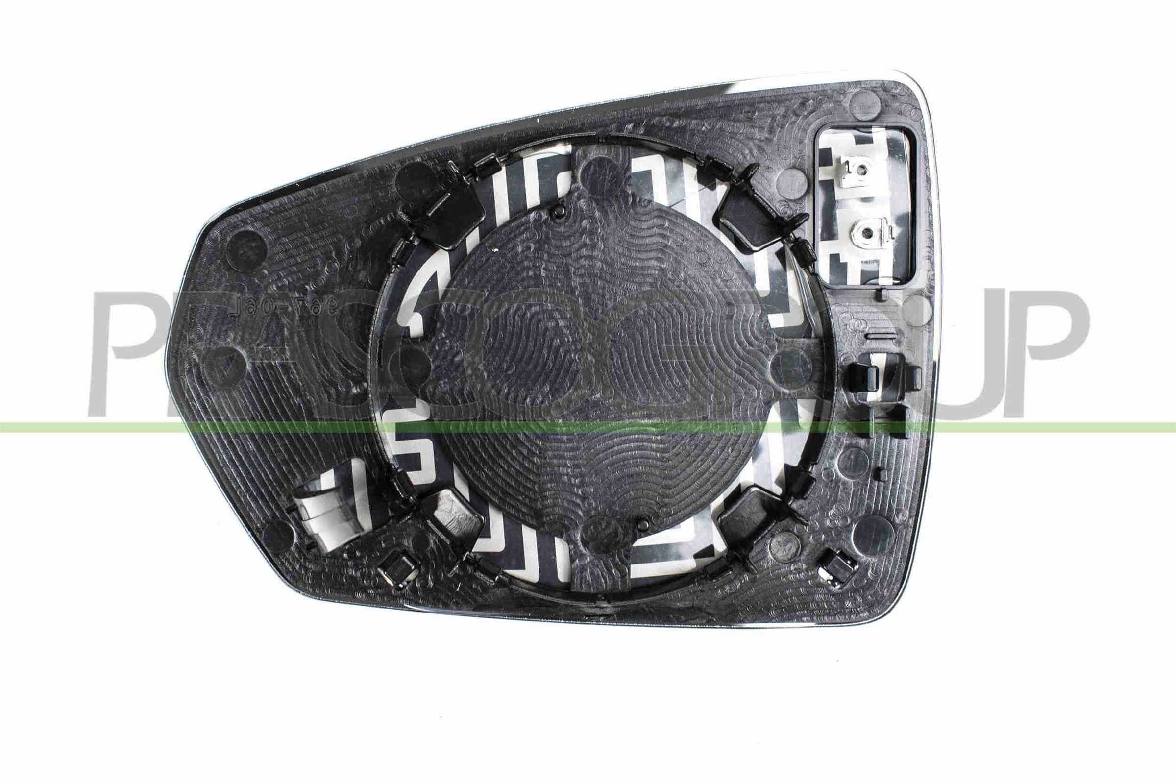 PRASCO Mirror Glass, outside mirror VG0257513 VG0257513 PRASCO glass for wing mirror for AUDI V8