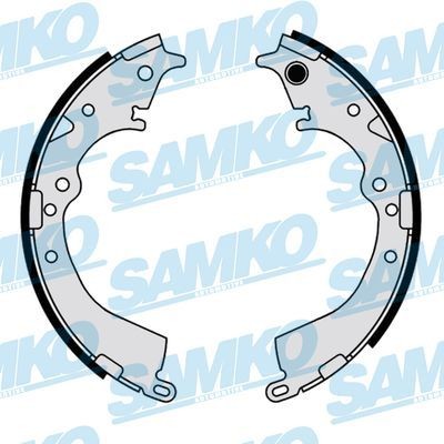 SAMKO Kit ganasce freni 81196 SAMKO 81196 costo Ganasce freno TOYOTA Dyna Camion pianale/Telaio (LH8) originale