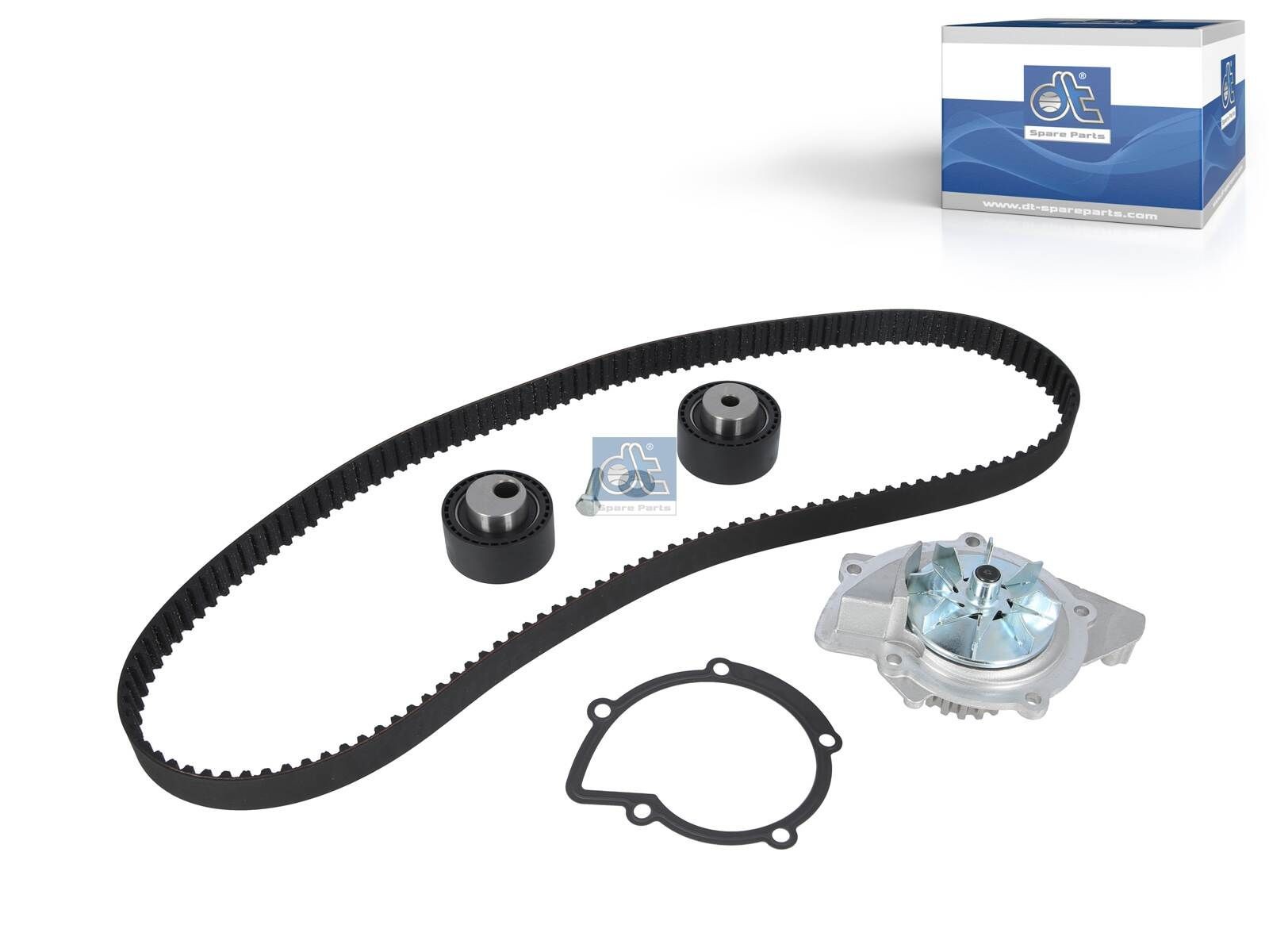 DT Spare Parts Kit cinghia distribuzione, pompa acqua 12.90319 12.90319 Kit cinghia di distribuzione DT Spare Parts AUDI A4 costo