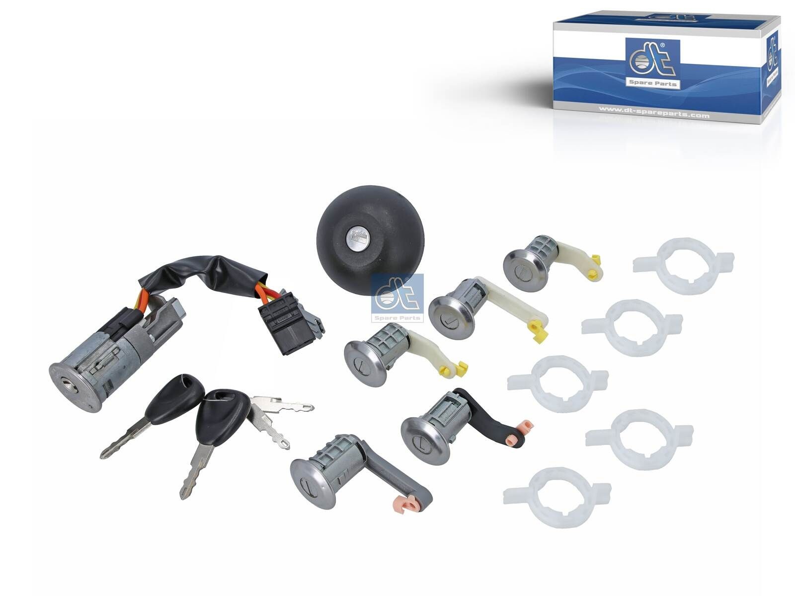 DT Spare Parts Kit cilindro serratura 6.96205 DT Spare Parts 6.96205 Cilindretto chiave Renault Master III Bus prezzo