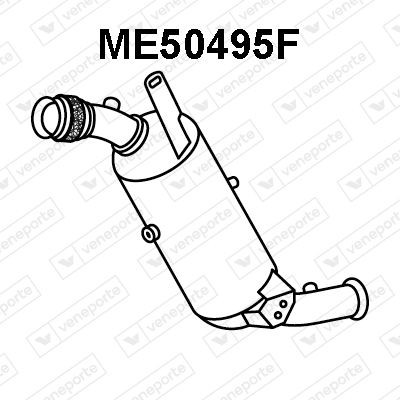 VENEPORTE Φίλτρο μικροσωματιδίων ME50495F ME50495F VENEPORTE Φίλτρο DPF Dacia φθηνά