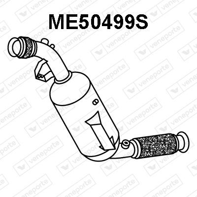 VENEPORTE Tahmafilter ME50499S VENEPORTE Kübemefilter KIA ME50499S