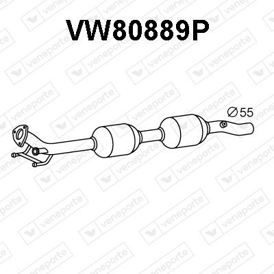 VENEPORTE SCR-katalüsaator VW80889P VW80889P VENEPORTE Katalüsaator Hyundai odav