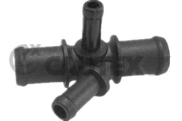 CAUTEX Tilkoplingsstuss, kjølemiddelledning 760755 Radiatorslange CAUTEX OCTAVIA 760755 billige