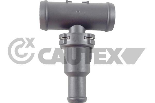 CAUTEX Termostaattikotelo 768156 768156 CAUTEX Jäähdytysnesteen laippa VW LUPO