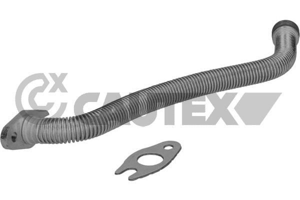 CAUTEX Olieslang 769960 769960 Olieleiding turbo OPEL MERIVA CAUTEX