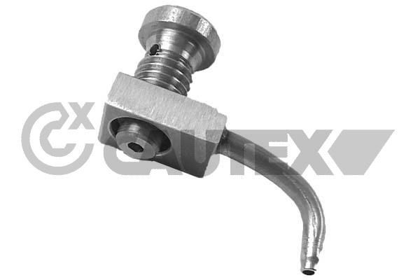 CAUTEX Oliedyse, stempelkøling 770006 770006 Oliepumpe FORD FOCUS CAUTEX