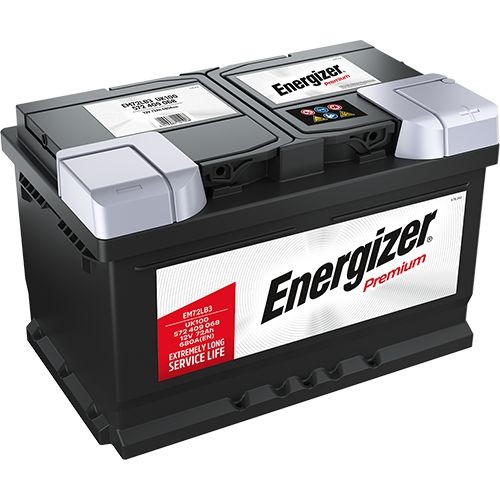 ENERGIZER Μπαταρία εκκίνησης EM72LB3 Μπαταρία ENERGIZER Mercedes-Benz SPRINTER EM72LB3