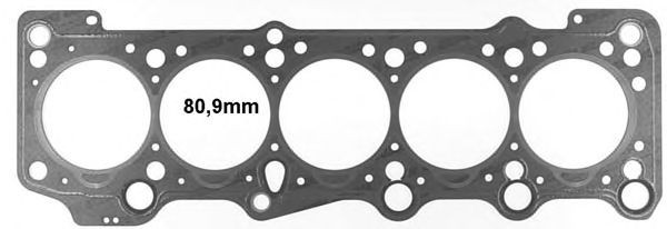 GLASER Pakking, cilinderkop H12394-10 H12394-10 Koppakking, cilinder Volkswagen TOURAN GLASER