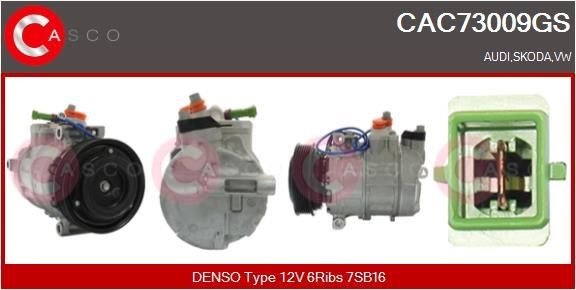 CASCO Aircopomp CAC73009GS CASCO CAC73009GS Airco-compressor Audi Allroad 4BH prijs