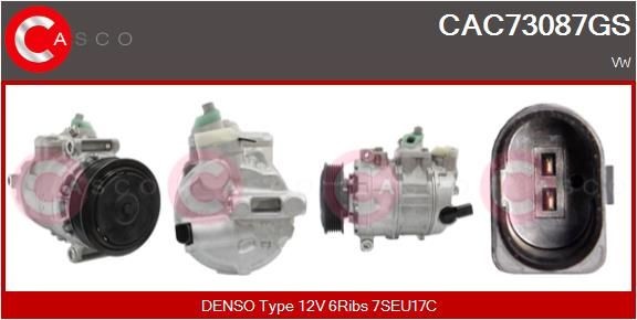 CASCO Klimakompressor CAC73087GS CASCO CAC73087GS Klimakompressor