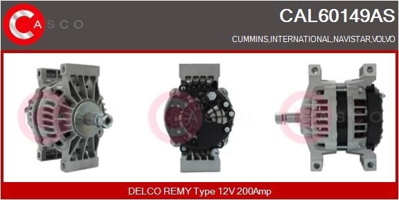 CASCO Alternatore CAL60149AS CAL60149AS costo Alternatore VOLVO 460 L CASCO