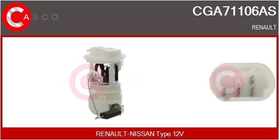 CASCO Pompa benzina CGA71106AS CGA71106AS CASCO Pompa gasolio serbatoio auto