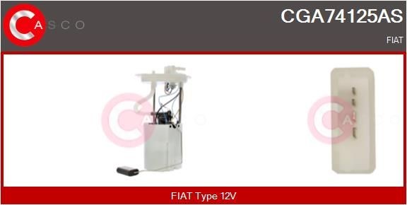 CASCO Benzínové čerpadlo CGA74125AS CGA74125AS Palivové čerpadlo CASCO FIAT 126