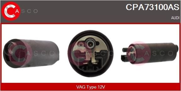 CASCO Bensinpumpe CPA73100AS CPA73100AS Drivstoffpumpe CASCO AUDI A4