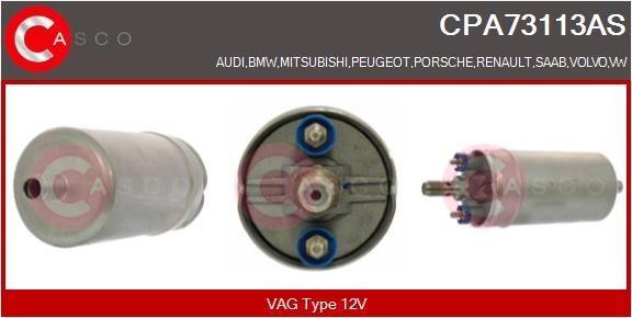 CASCO Pompe à essence CPA73113AS CASCO CPA73113AS Poire d'amorçage Porsche 911 993 Cabriolet pas cher