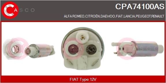 CASCO Pompe à essence CPA74100AS Skoda FAVORIT Module d'alimentation en carburant CASCO CPA74100AS