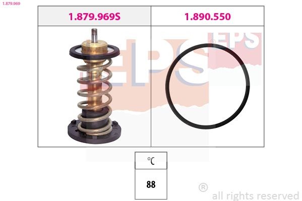 EPS Termostato motore 1.879.969 1.879.969 costo Termostato refrigerante BMW X1 EPS